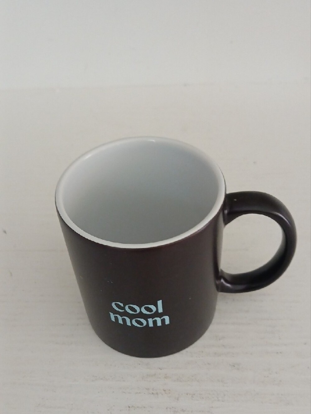 Cool Mom Black Ceramic Mug - Picture 2 of 3